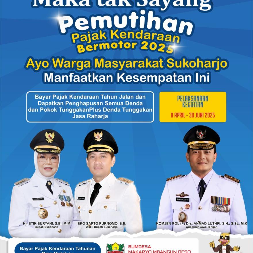 Pemutihan Pajak Kendaraan Bermotor Tahun 2025 Samsat Jawa Tengah